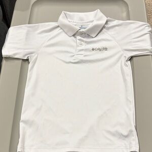 Columbia Kids' Classic White Polo Shirt